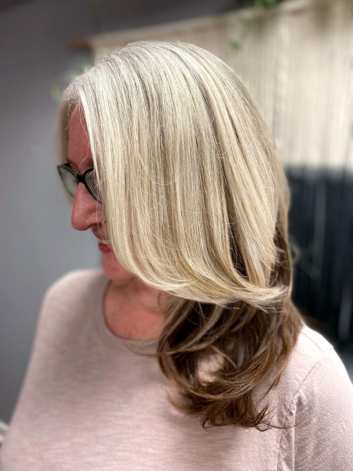 Gray blending by Darcy at Salon Enso