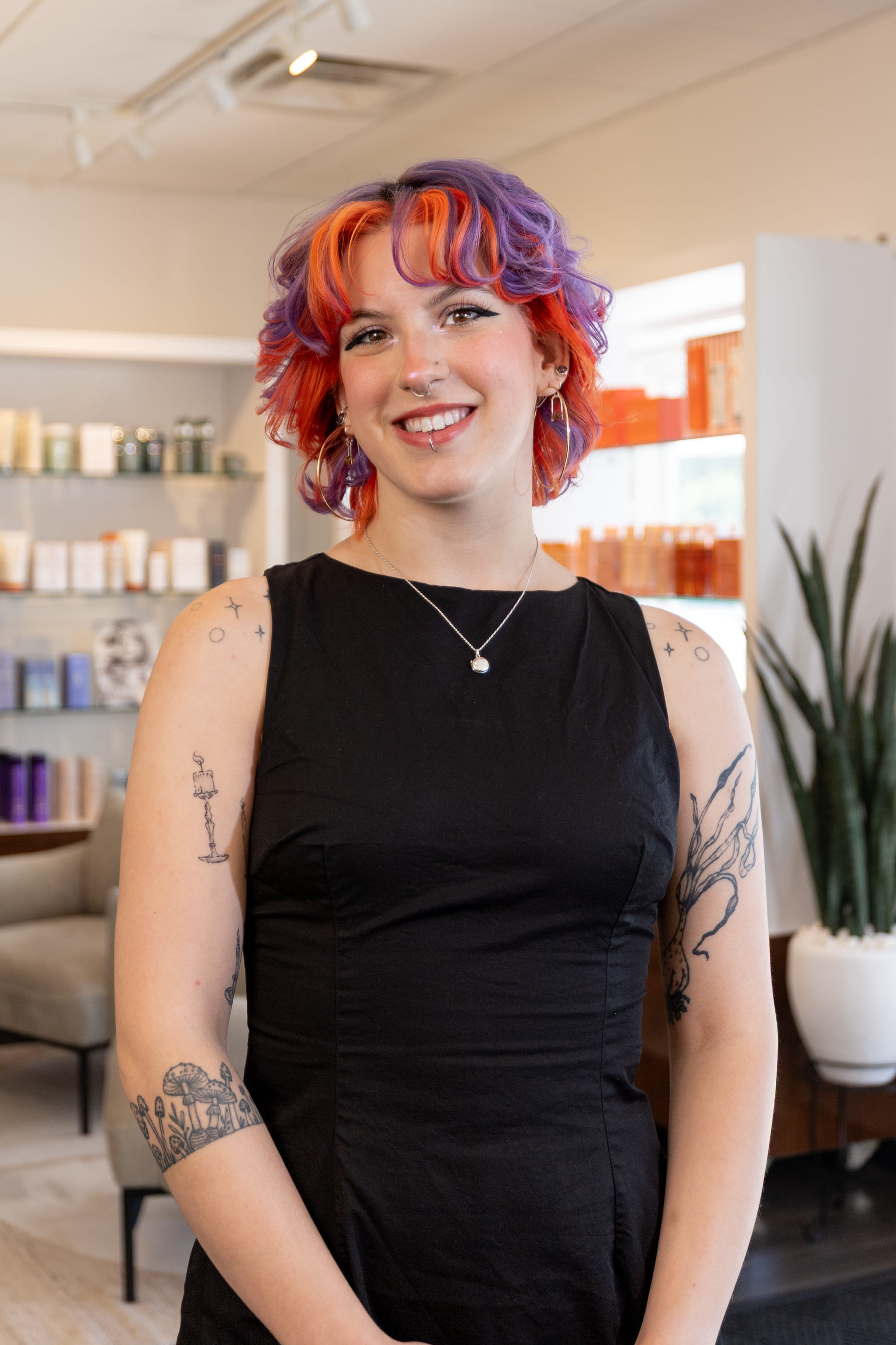 Cedar, Hair Stylist at Esmeralda's Beauty Bar in Londonderry NH